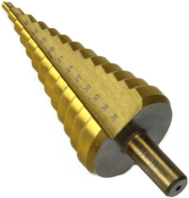 Geko stepboor - titanium coating - 4-39 mm - voor metaal en staal