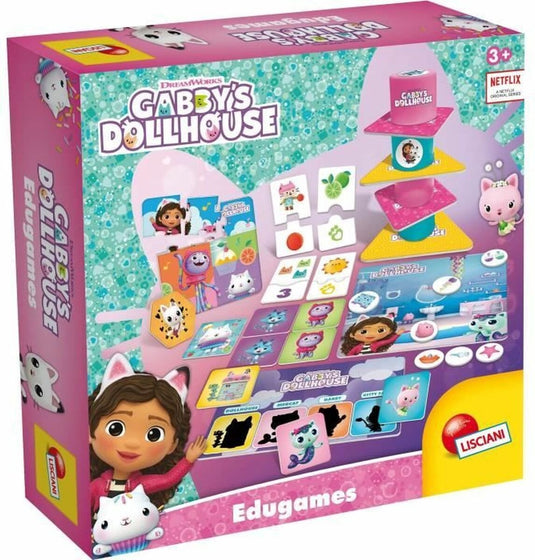 Lisciani gabby's dollhouse edugames