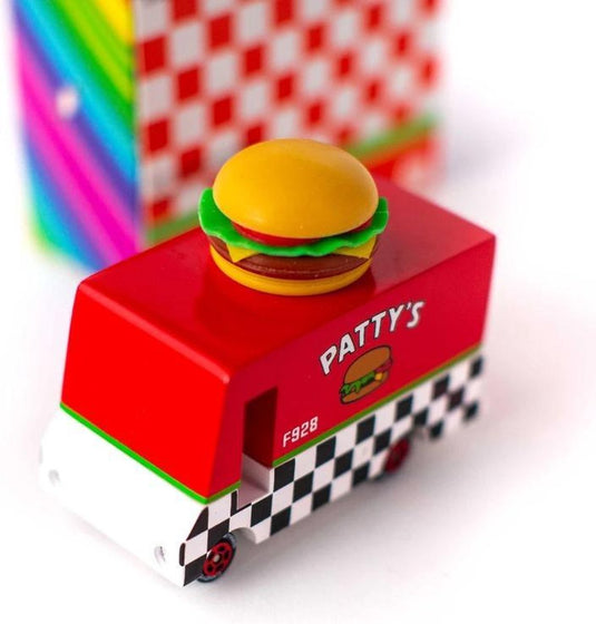 Candylab clt candyvan – pattys hamburger van