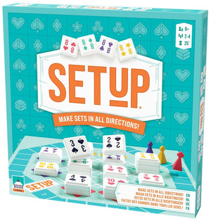 Asmodee setup - spannend strategisch bordspel vol bluf tactiek - gezelschapsspel voor 2-4 spelers - vanaf 8 jaar