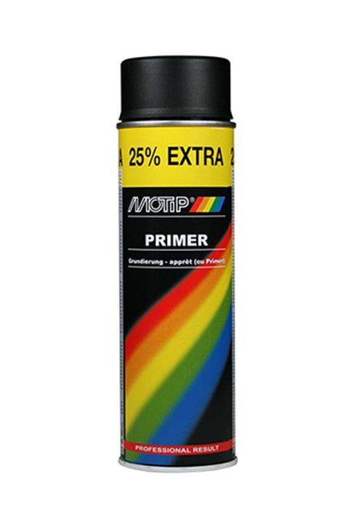Motip spuitbus 500ml primer zwart