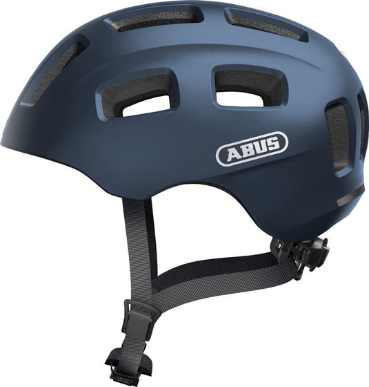 Abus fietshelm youn-i 2.0 midnight blue s - 48-54 cm - blauw - geschikt voor gebruik op elektrische fietsen - stadsfietsen - 240 g