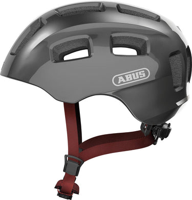 Abus fietshelm youn-i 2.0 sparkling titan s - 48-54 cm - zilver - geschikt voor gebruik op elektrische fietsen - stadsfietsen - 240 g
