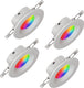Nanoleaf smart downlight eu - slimme verlichting - wifi - 16 miljoen kleuren - 76mm - 4-pack - wit