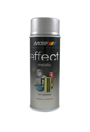 Motip 1032395 - 302502 deco effect silver alu 400 ml | 1 stuks