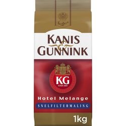 Gemalen koffie kanis gunnink hotel melange 1 kg