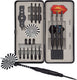 Abbey darts dart set - steel tip soft tip - zwart - 19
