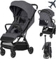 Lionelo bess buggy – ultracompacte kinderwagen 6 m–22 kg – 7,5 kg lichtgewicht – automatisch inklapbaar met 1 hand – xxl upf50+ kap – ligpositie 83 cm – 5-punts magnetische gordel – geveerde 360° wielen – reisvriendelijk