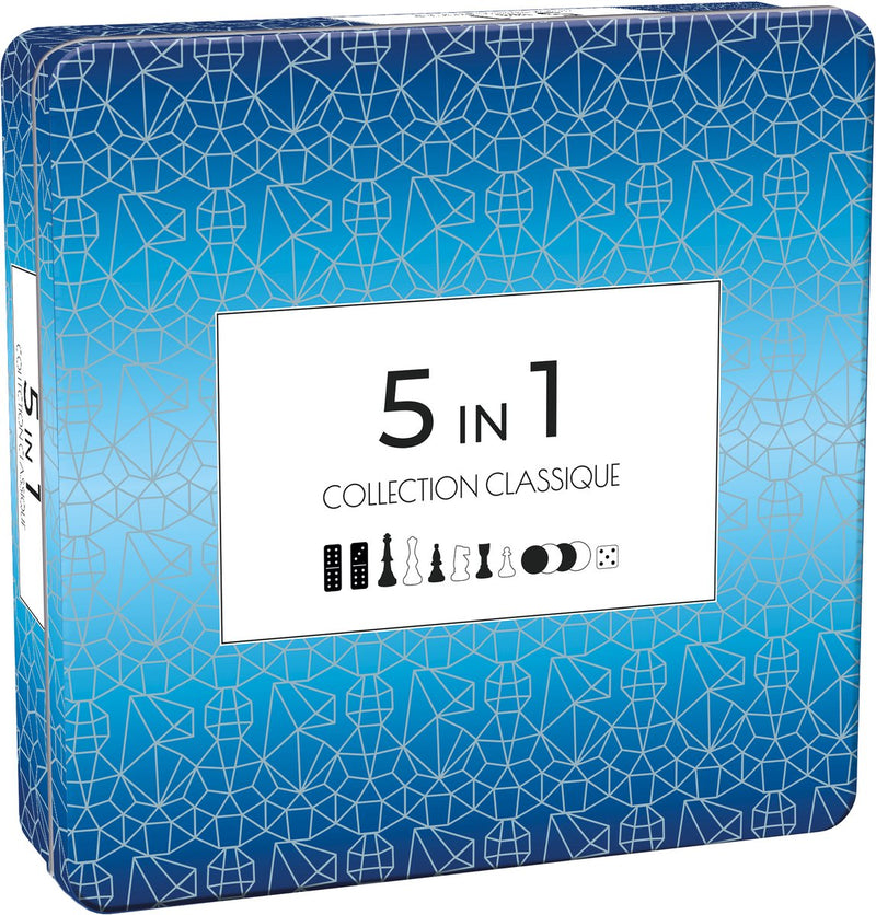 ギャラリービューアに画像をロードする, Tactic 5 in 1 hout - schaken - dammen - tic tac toe - backgammon en domino

