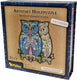 Philos houten puzzel dieren 2 in 1 uil 199 stukjes legpuzzel.
