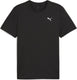 Puma m tad essentials solid cat tee (lc small cat) heren sportshirt - black