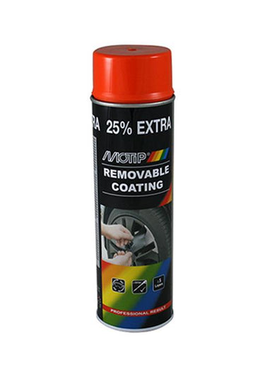 Motip verwijderbare coating oranje