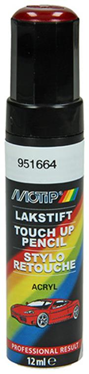 Motip 951664 - auto lakstift - rood metallic - 12 ml