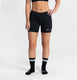 Rogelli core dames korte hardloopbroek - achterzak met rits - zwart
