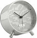 Karlsson wekker disco - zilver - ø11cm - scandinavisch - wekker voor slaapkamer - wekkers