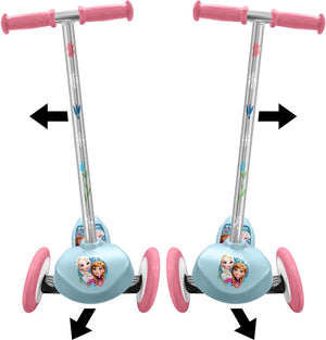 Stamp disney frozen 3-wiel kinderstep - steering step - meisjes - wit blauw