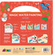 Avenir magisch waterschilderen: book dinosaurussen 21,7x2x22,7cm, 6 herbruikbare pagina's met 3-in-1 play, 3+