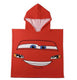 Cerdá life's little moments cars disney badponcho - 55 x 110 cm. - sneldrogend - lightning mcqueen - handdoek poncho