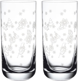 Merkloos sans marque villeroy boch toy's delight longdrink glas 33 cl 2 stuks