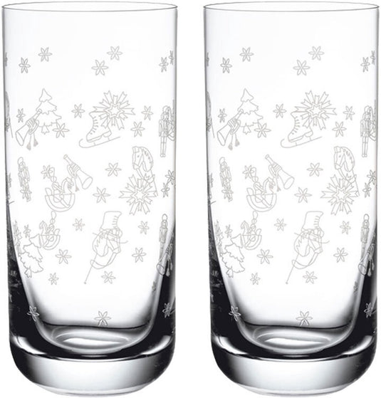Merkloos sans marque villeroy boch toy's delight longdrink glas 33 cl 2 stuks