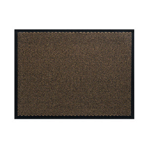 Hamat schoonloopmat spectrum bruin 60x90 cm deurmat | 2 stuks