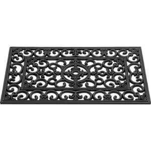 Hamat deurmat antiek french lilly 45x75 cm rubber | 2 stuks