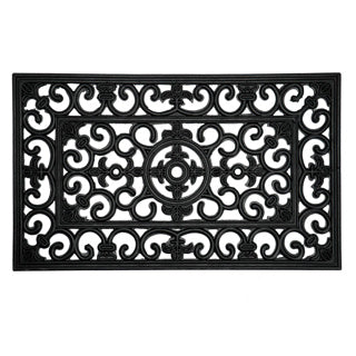 Hamat deurmat antiek french lilly 45x75 cm rubber | 2 stuks