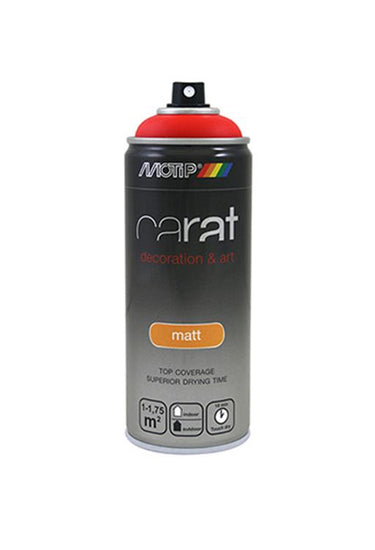 Motip 1054627 - 08049 carat matt traffic red 400 ml | 1 stuks