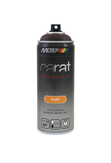 Motip 1054625 - 08051 carat matt chocolate brown 400 ml | 1 stuks