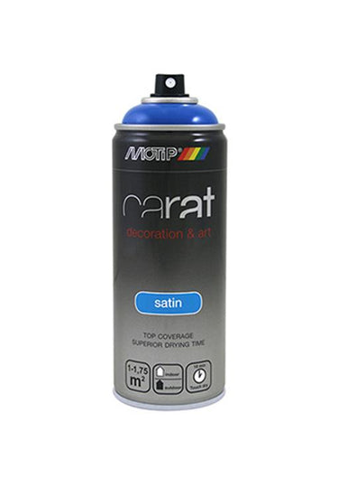 Motip 1054611 - 08064 carat satin traffic blue400 ml | 1 stuks