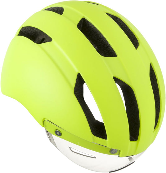 Agu urban pedelec fietshelm - fluo geel - l xl - e-bike geschikt