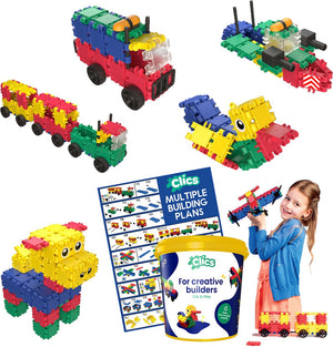 Clics build play emmer, 8in1