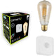 Eglo connect .z smart starterspakket - led lamp - sensor - e27 - 2200k - dimbaar - zigbee