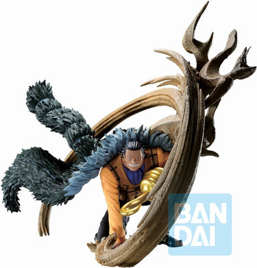 Banpresto one piece ichibansho pvc statue crocodile (duel memories) 8 cm beeld