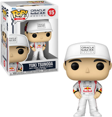 Funko pop! racing: oracle redbull racing - yuki tsunoda #15