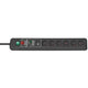 Brennenstuhl stekkerdoos secure-tec bn3041 zwart
