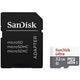 Sandisk ultra lite microsdhc uhs-i-geheugenkaart met sd-adapter tab 32 gb klasse