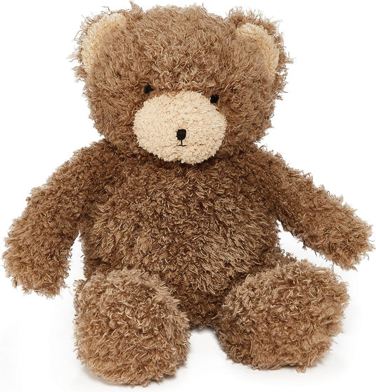 Bunnies by the bay cubby de beer knuffel - knuffeldier - geborduurde details - 35 cm - bruin