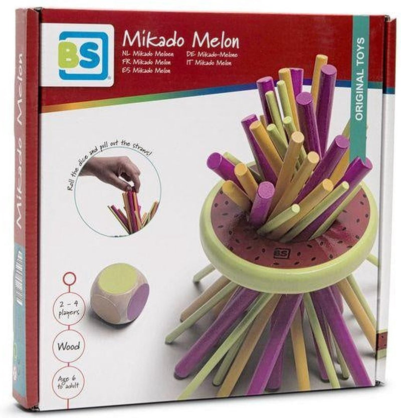 Afbeelding laden in galerijviewer, Bs toys mikado meloen houten spel, 31dlg.
