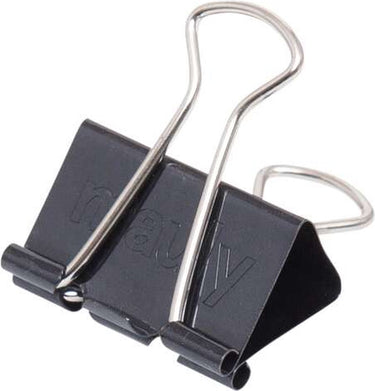 Maul papierklem foldback y© 215, 32 mm, blister, 12 st