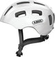 Abus fietshelm youn-i 2.0 pearl white s - 48-54 cm - wit - geschikt voor gebruik op elektrische fietsen - stadsfietsen - 240 g