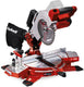 Einhell accu afkort- verstekzaag te-ms 18 210 li solo - power x-change - 18 v li-ion - ø210 mm - x-tend werkstuksteunen - incl. 40 tands zaagblad - excl. accu en lader