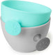 Skip hop skip-hop easy-grap kom - met handgreep - grijs groenblouw - 2 stuks
