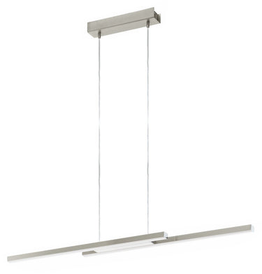 Eglo connect.z fraioli-z smart hanglamp - 105,5 cm - grijs wit - instelbaar rgb wit licht - dimbaar - zigbee