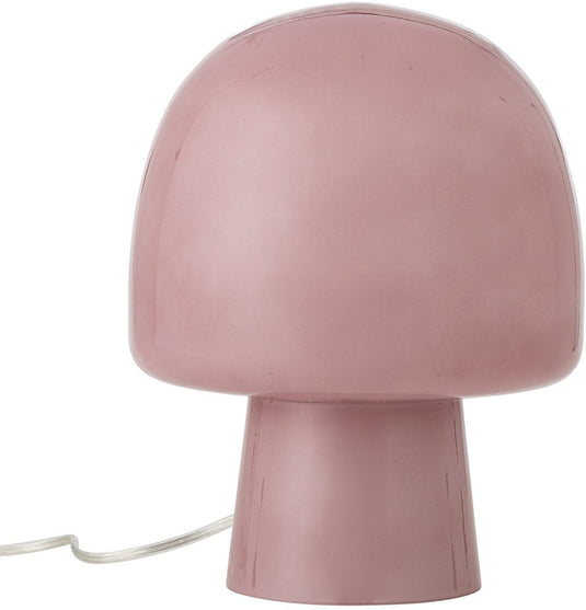 Bloomingville tafellamp glas paddy roze