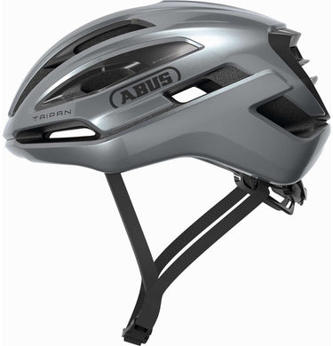 Abus fietshelm taipan graphite silver l - 57-61 cm - zilver - geschikt voor gebruik op gravel bikes - 295 g