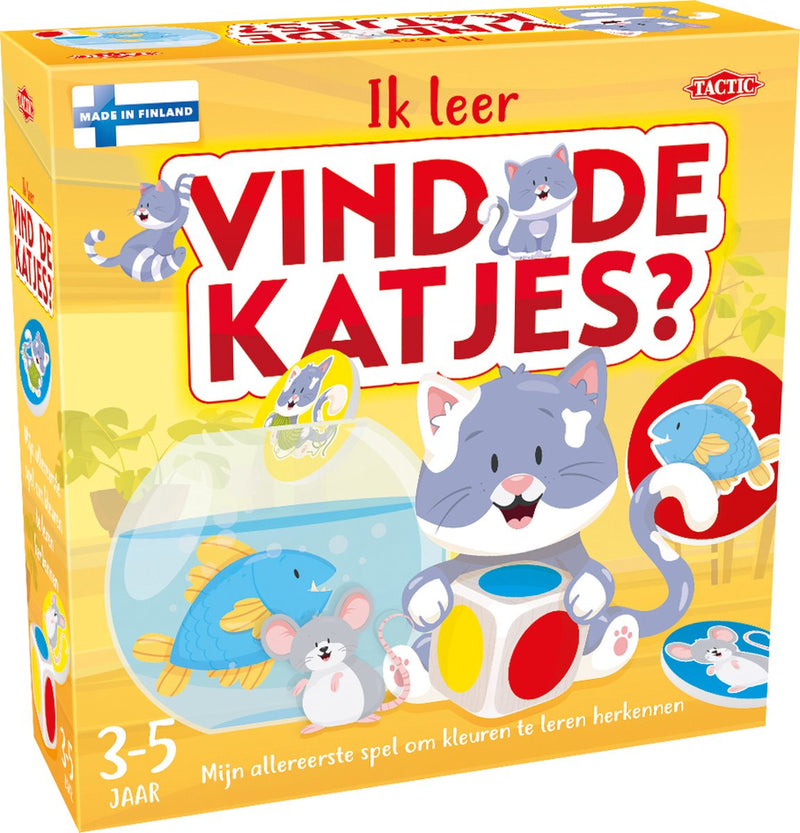 Afbeelding laden in galerijviewer, Tactic vind de katjes kinderspel
