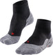 Falke tk5 short anti-blaar dun wol functioneel materiaal wandelsokken dames zwart - maat 39-40
