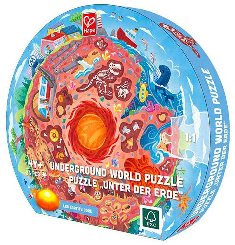 Afbeelding laden in galerijviewer, Hape ondergrondse wereld puzzel
