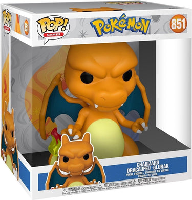 Funko pop games: jumbo pokemon - charizard pop (25cm) #980